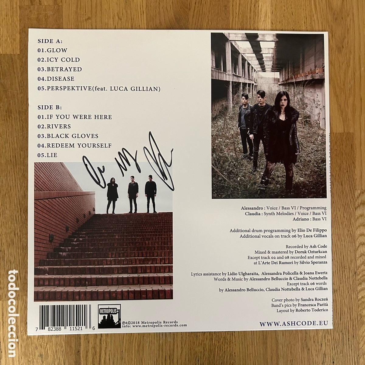 Discos de vinilo: ASH CODE - Perspektive - ColdWave PostPunk - Foto 2