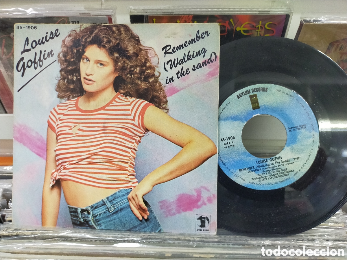 Discos de vinilo: Louise goffin single remember Espa&ntilde;a 1979 - Foto 1