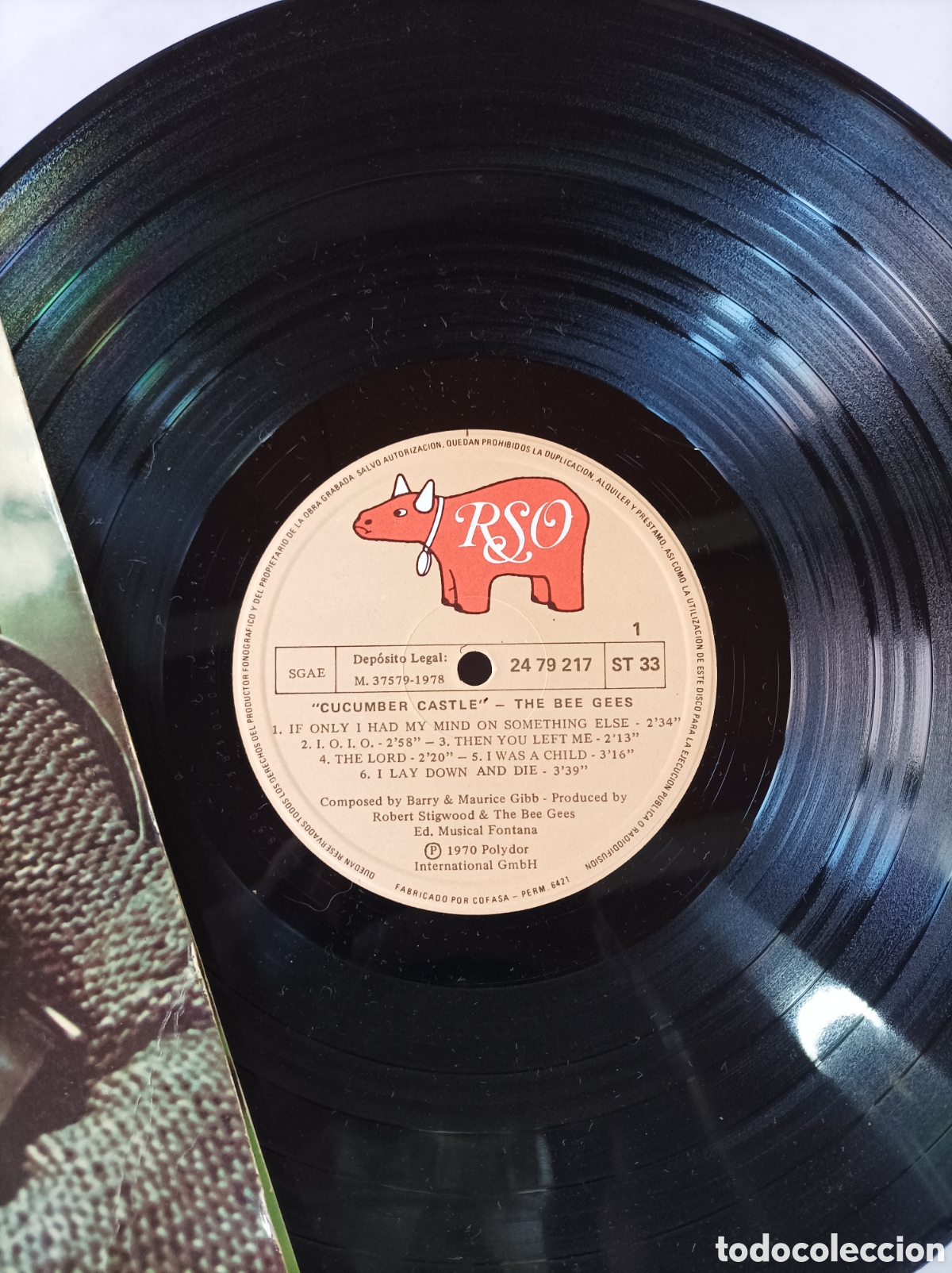 Discos de vinilo: BEE GEES. CUCUMBER CASTLE. RSO. VINILO. 1978. - Foto 3