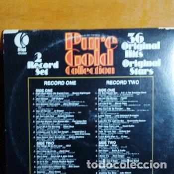 Discos de vinilo: PURE GOLD COLLECTION, DOBLE DISCO - VARIOS - Foto 3