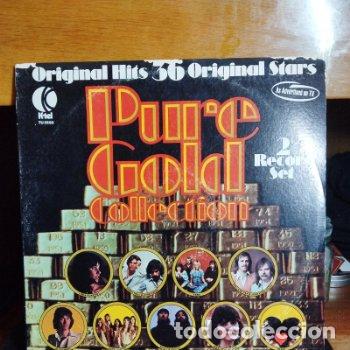 Discos de vinilo: PURE GOLD COLLECTION, DOBLE DISCO - VARIOS - Foto 4