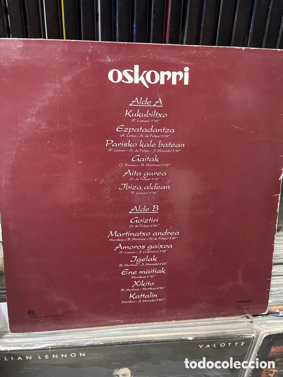 Discos de vinilo: oskorri han hermosurie - Foto 2
