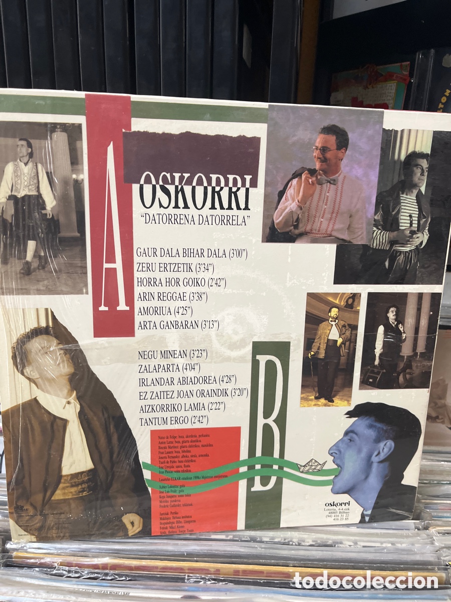 Discos de vinilo: oskorri datorrena datorrela - Foto 2