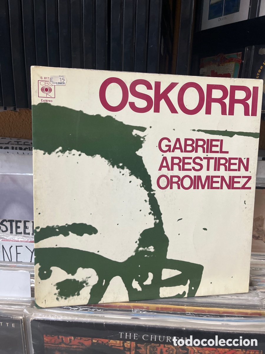 Discos de vinilo: oskorri gabriel arestiren oroimenez - Foto 1
