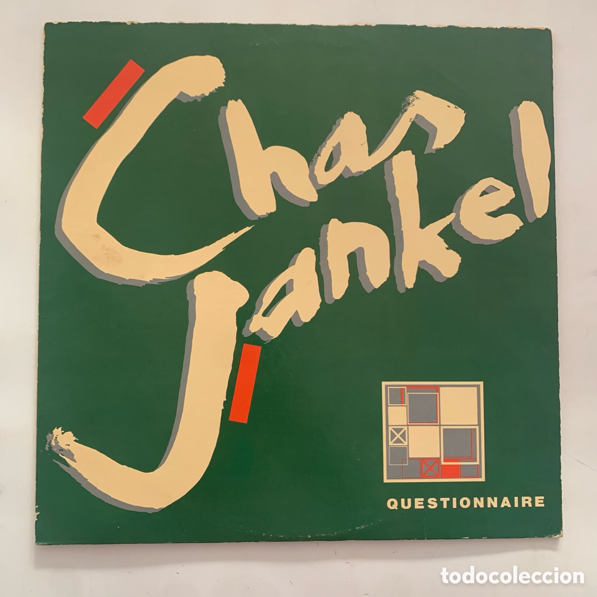 Discos de vinilo: lp Chas Jankel &ndash; Questionnaire edicion USA de 1982 - Foto 1