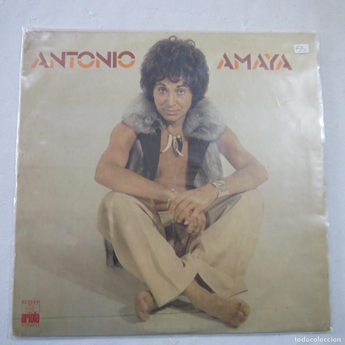 Discos de vinilo: ANTONIO AMAYA - LP 1974 - Foto 1