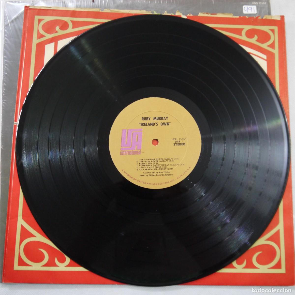Discos de vinilo: RUBY MURRAY - IRELANDS OWN - LP USA 1970 - Foto 4