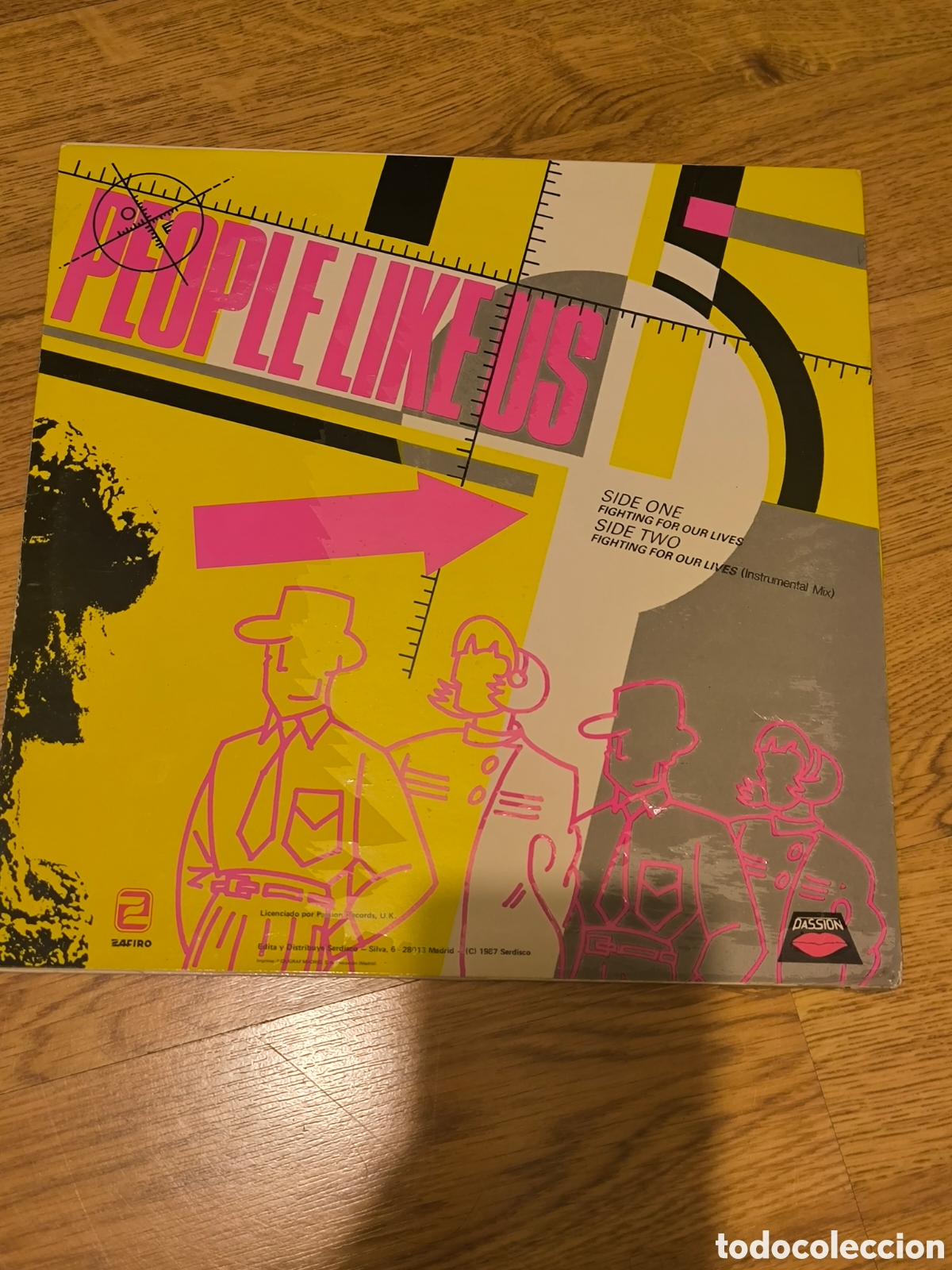 Discos de vinilo: DISCO DE VINILO PEOPLE LIKE US - Foto 2