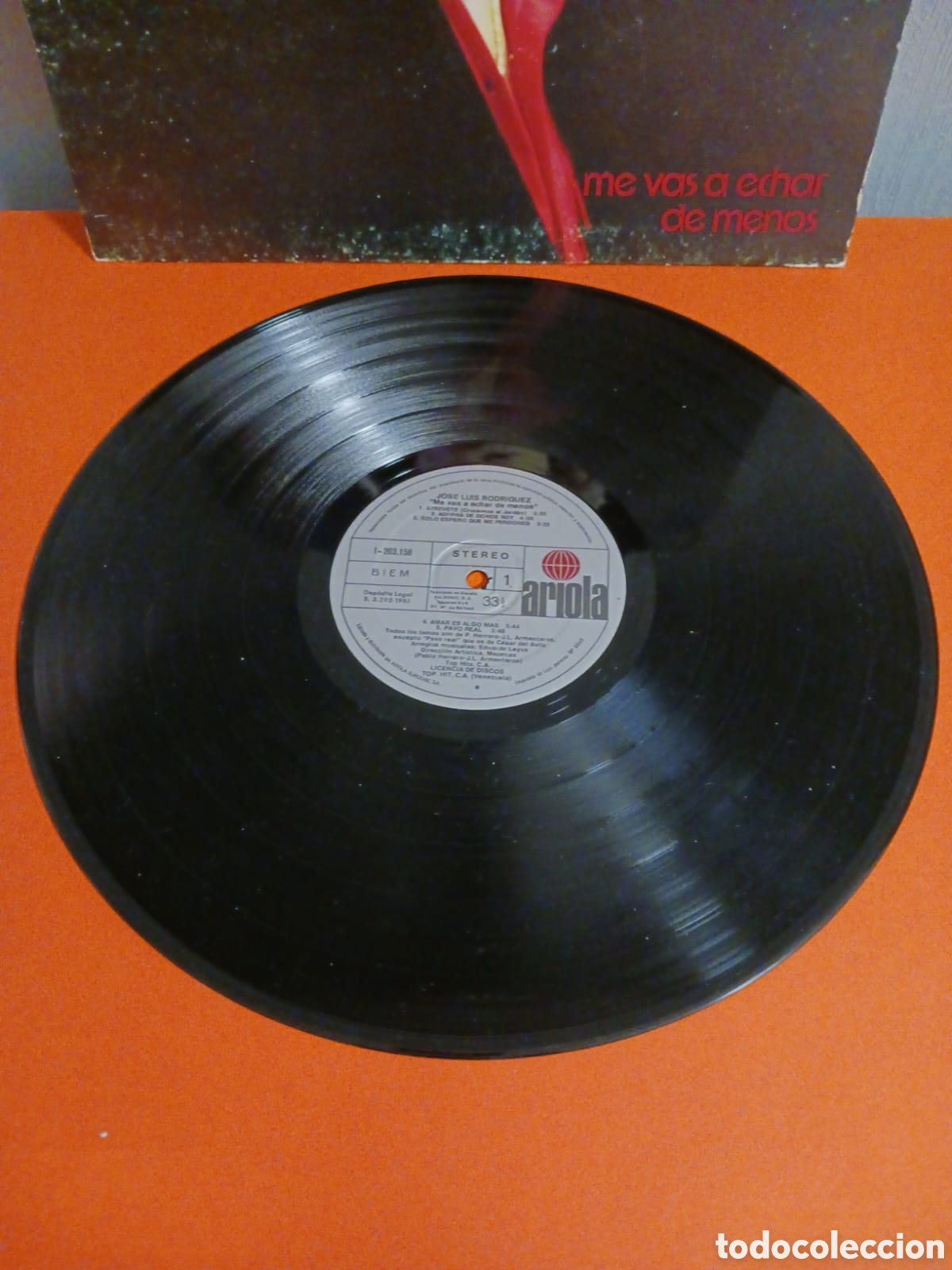Discos de vinilo: Lp vinilo. Jos&eacute; Luis Rodriguez. FUNCIONA - Foto 4