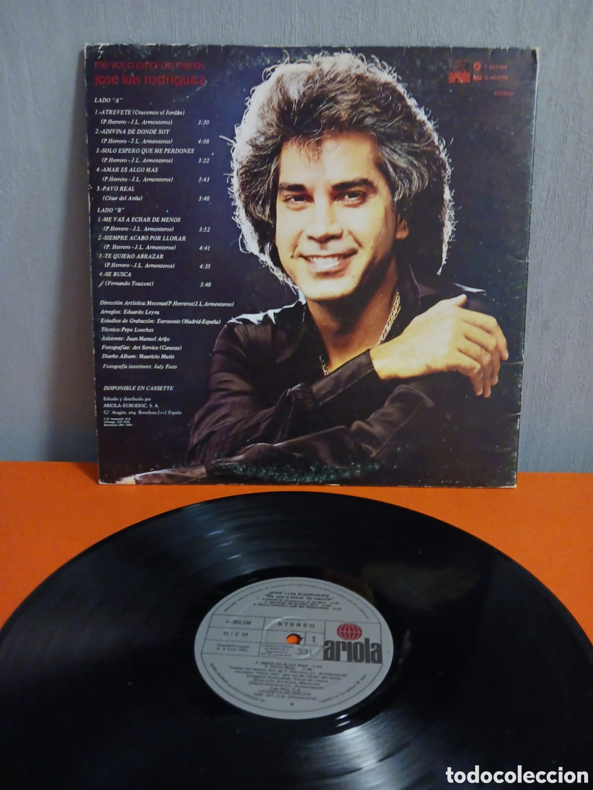 Discos de vinilo: Lp vinilo. Jos&eacute; Luis Rodriguez. FUNCIONA - Foto 8
