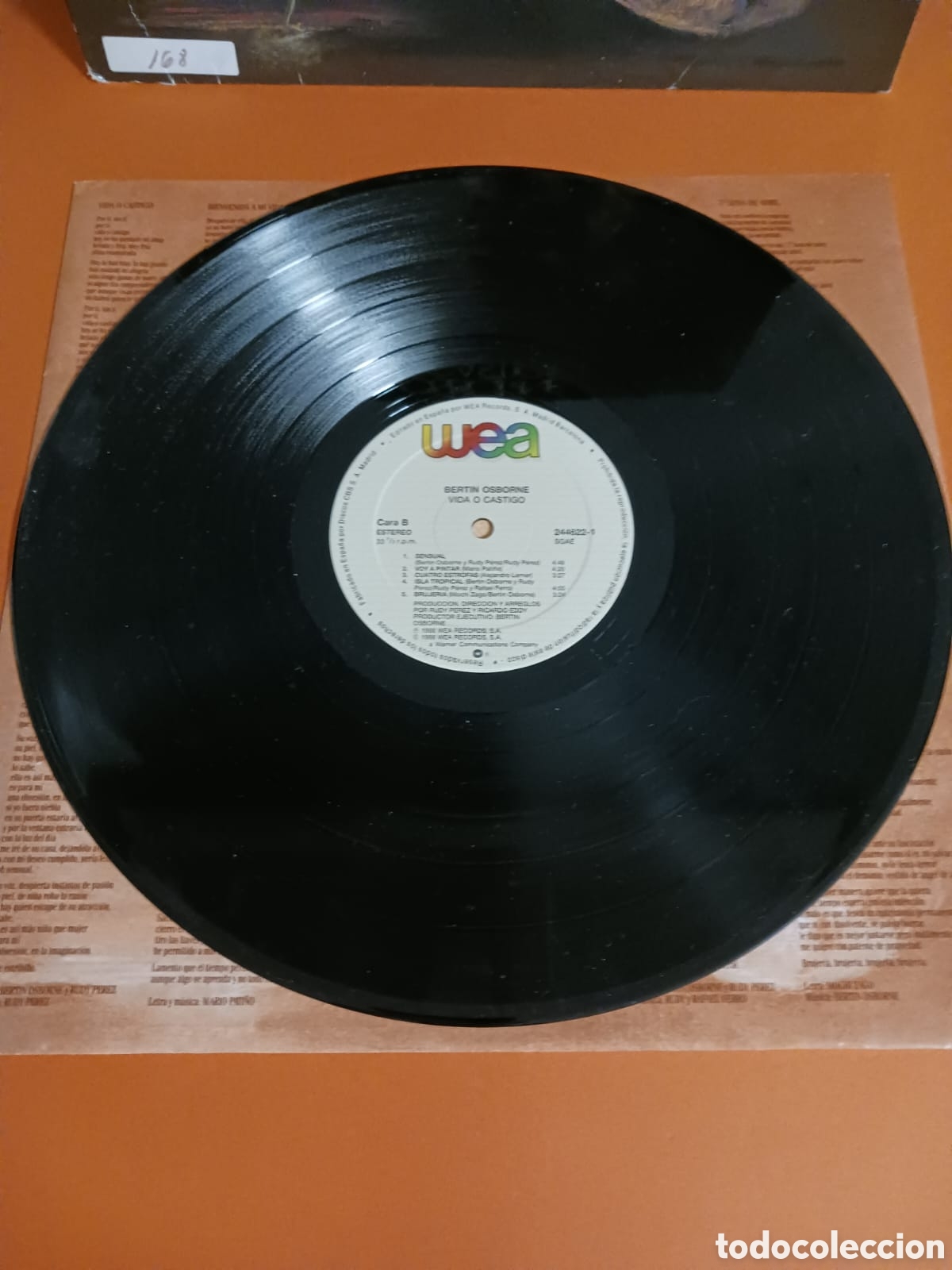 Discos de vinilo: Lp vinilo, BERTIN OSBORNE &rdquo;VIDA O CASTIGO&rdquo; - Foto 3