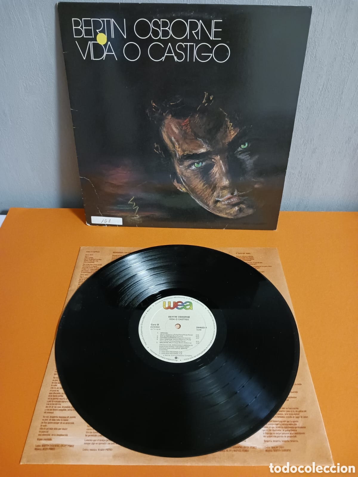 Discos de vinilo: Lp vinilo, BERTIN OSBORNE &rdquo;VIDA O CASTIGO&rdquo; - Foto 5