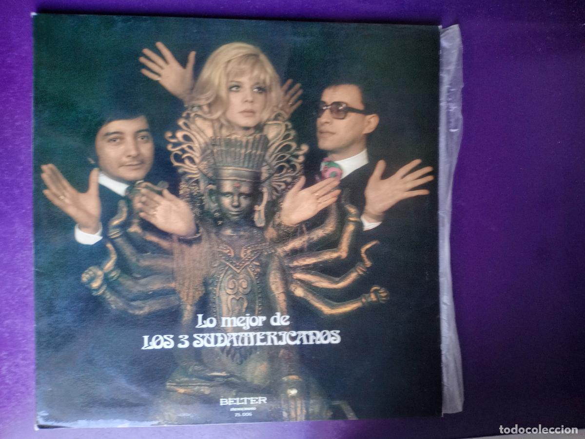 Disques de vinyle: LO MEJOR DE LOS TRES 3 SUDAMERICANOS - LP BELTER 1971 - MUY POCO USO, CUMBIA POP 70'S -