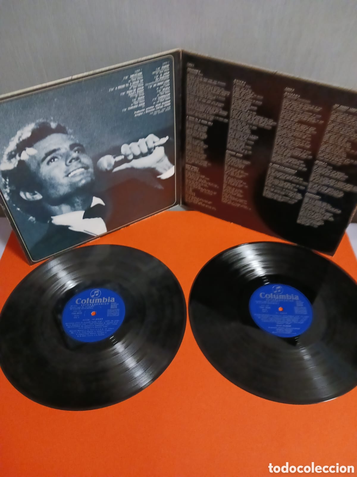 Discos de vinilo: JULIO IGLESIAS &rdquo; EL AMOR&rdquo;. LP de vinilo. Funciona - Foto 5