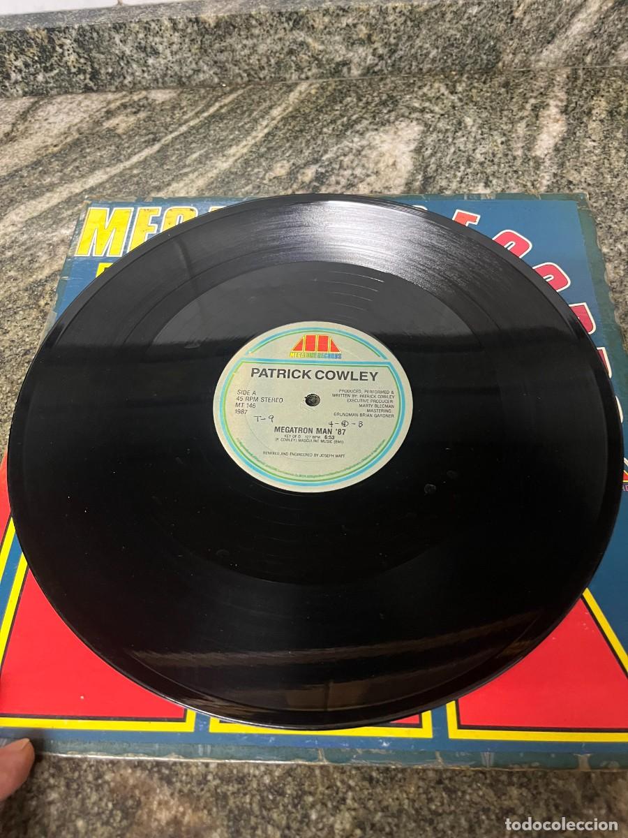 Discos de vinilo: Patrick Cowley Megatron Man 87 - Foto 2