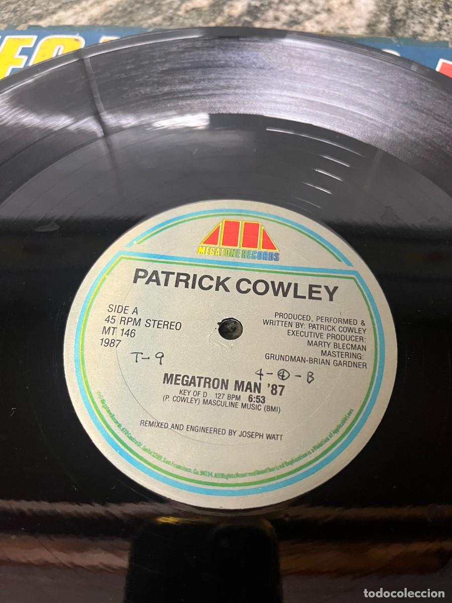 Discos de vinilo: Patrick Cowley Megatron Man 87 - Foto 3