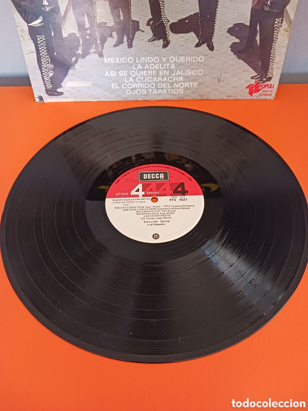 Discos de vinilo: VOL 1 M&Eacute;XICO. Lp. A&ntilde;o 1974 - Foto 5
