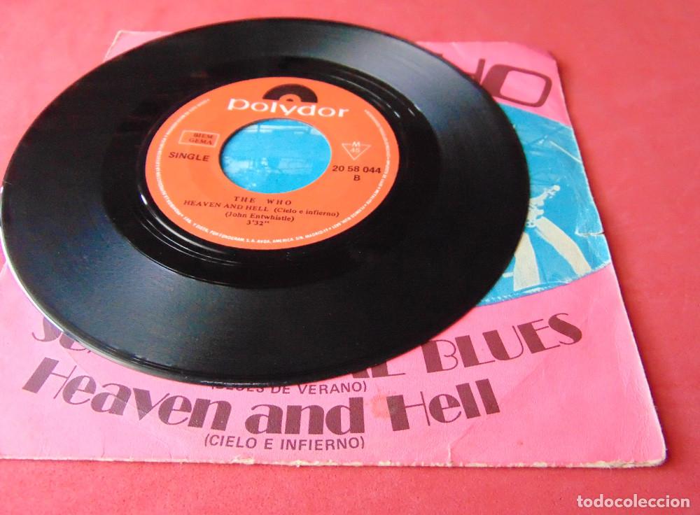 Discos de vinilo: The Who &ndash; Summertime Blues / HEAVEN AND HELL - SINGLE - Foto 4