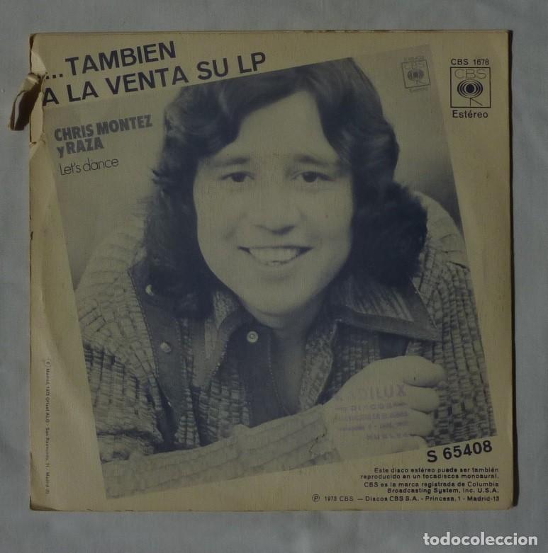 Discos de vinilo: CHRIS MONTEZ // &iexcl;AY NO DIGAS! // 1973 // SINGLE - Foto 2