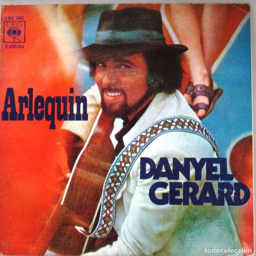Discos de vinilo: DANYEL GERARD - ARLEQUIN - RAIN - SINGLE - Foto 1