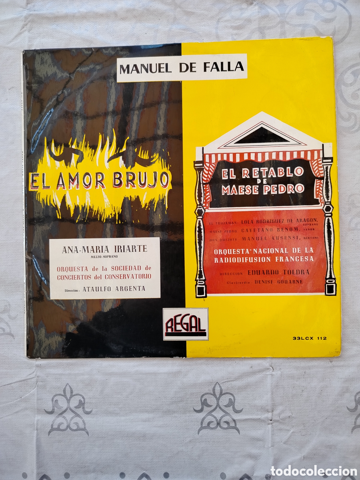 Discos de vinilo: Manuel de Falla LP.. - Foto 1