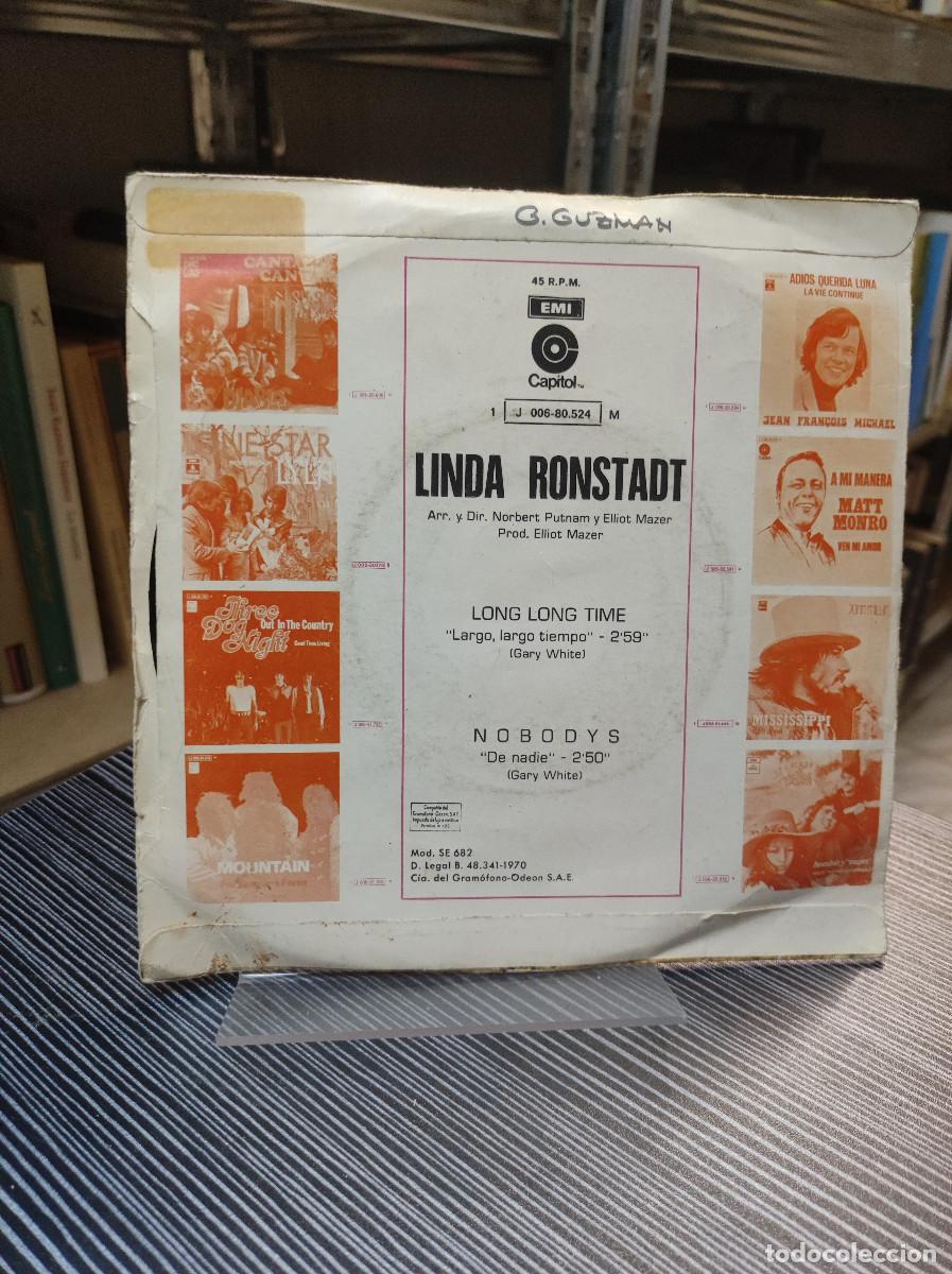 Discos de vinilo: Linda Ronstadt &ndash; Long Long Time - Foto 2