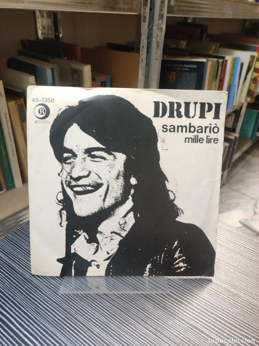 Discos de vinilo: Drupi &ndash; Sambari&ograve; Mille Lire - Foto 1