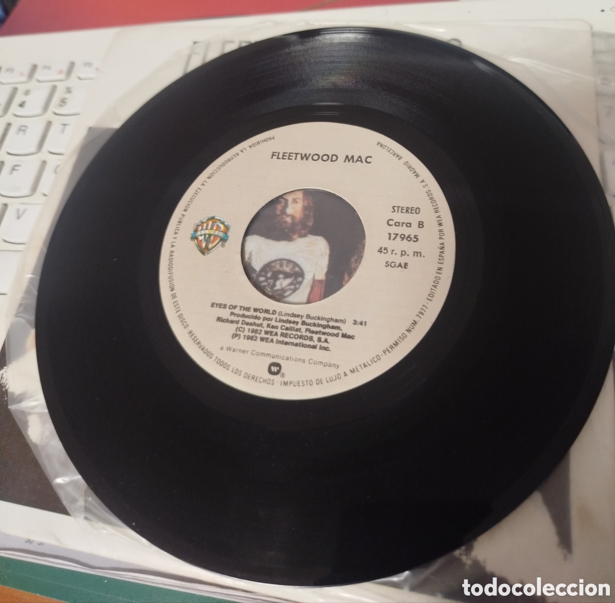 Discos de vinilo: Fleetwood Mac - Hold me. SOLO DISCO - Foto 2