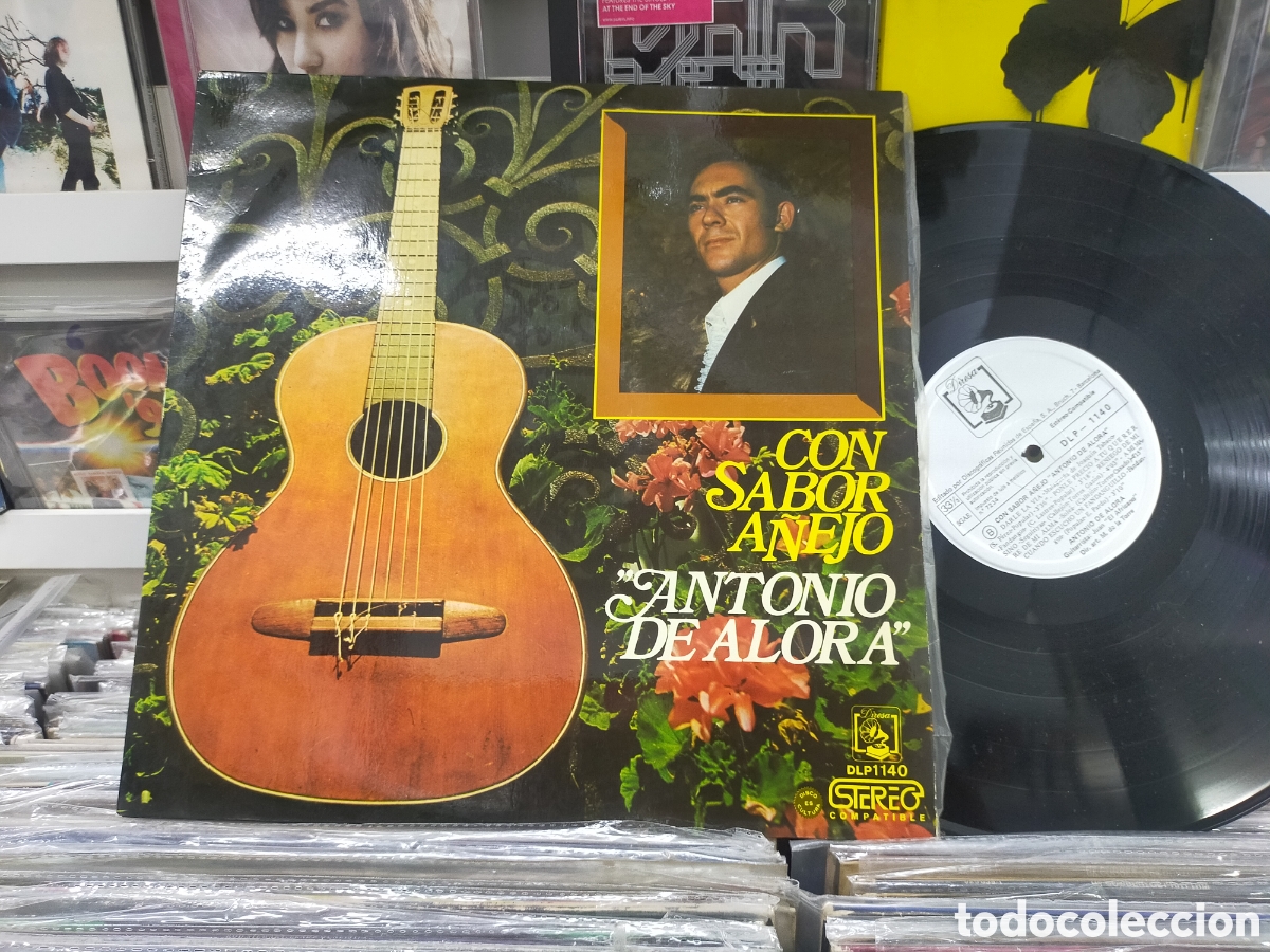 Discos de vinilo: Antonio de Alora lp Con sabor a&ntilde;ejo 1973 - Foto 1