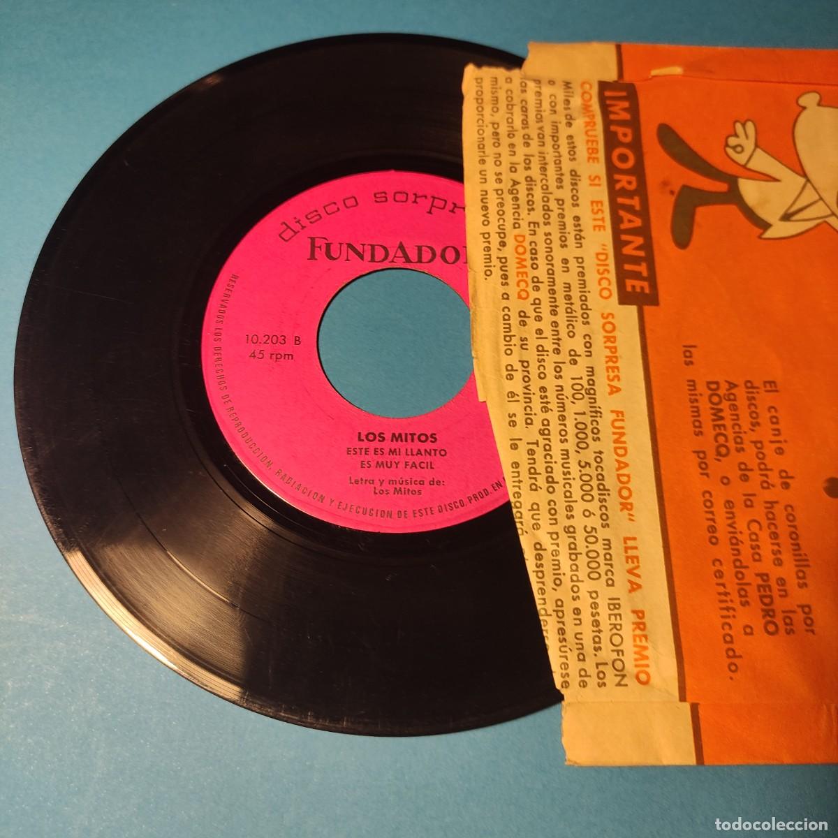 Discos de vinilo: LOS MITOS ** EP FUNDADOR ** JUANI - Foto 2