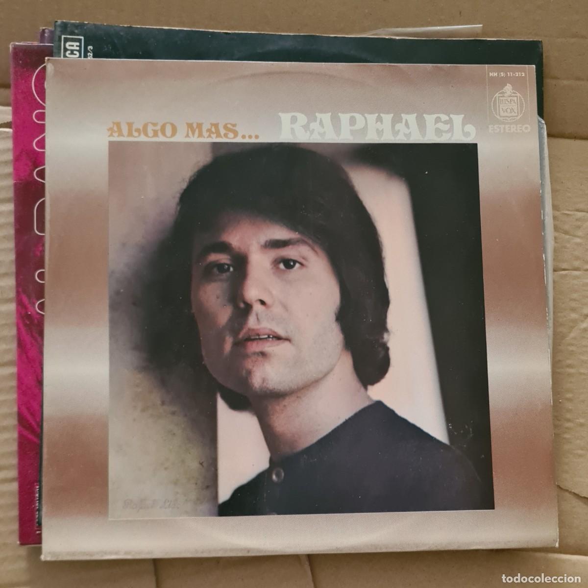 Discos de vinilo: RAPHAEL Algo mas...LP 1971 Hispavox - Foto 1