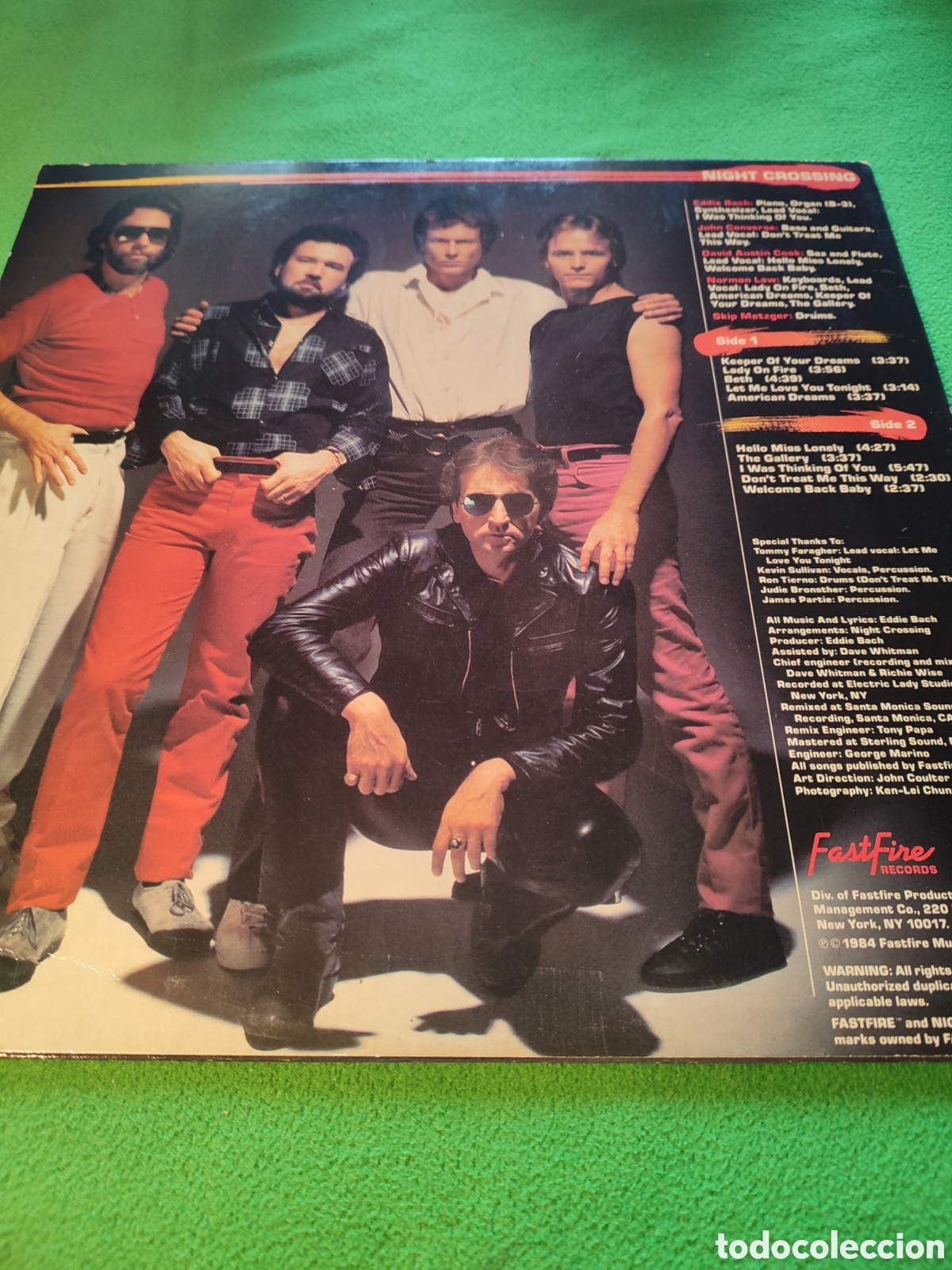 Discos de vinilo: Night Crossing - Night Crossing 1984 - Foto 2