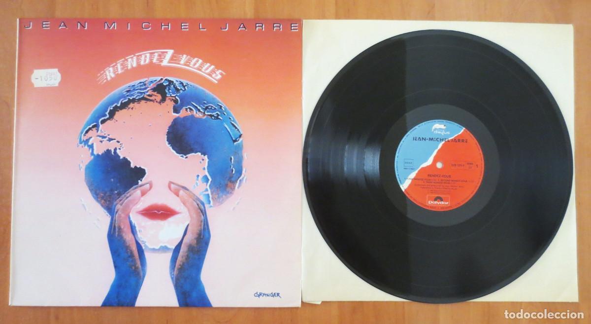 Discos de vinilo: DISCO VINILO: JEAN MICHAEL JARRE RENDEZ VOUS - Foto 1