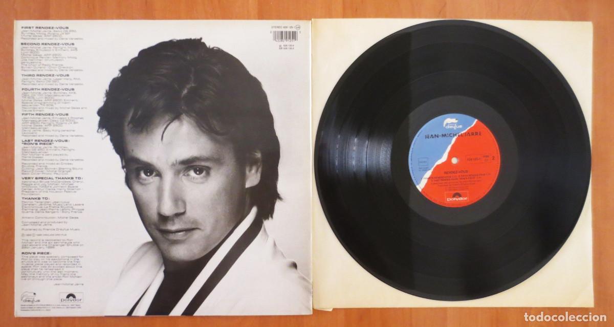 Discos de vinilo: DISCO VINILO: JEAN MICHAEL JARRE RENDEZ VOUS - Foto 2