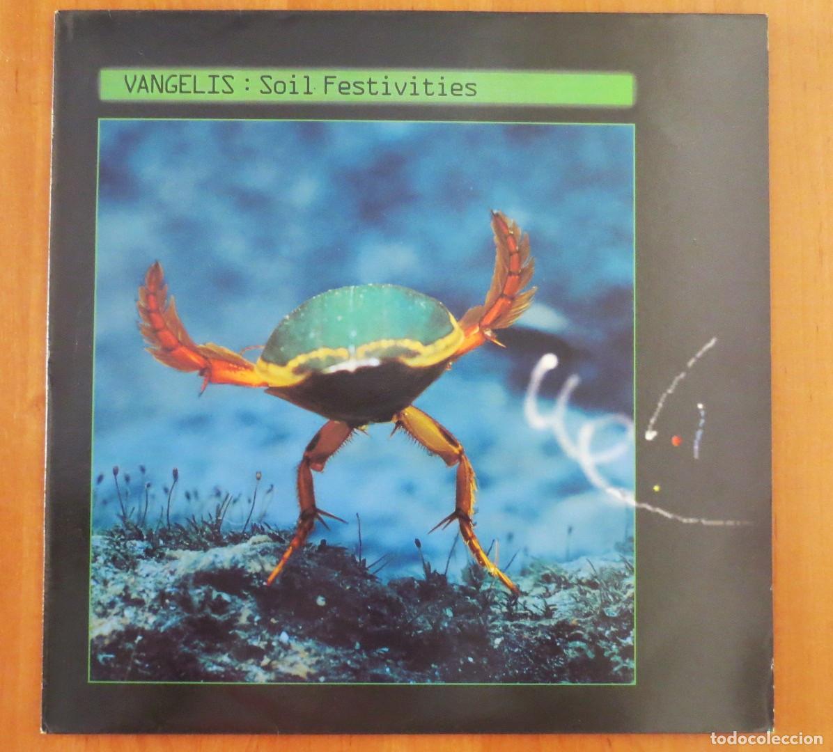 Discos de vinilo: DISCO VINILO: DISCO VINILO: VANGELIS SOIL FESTIVITIES - Foto 1