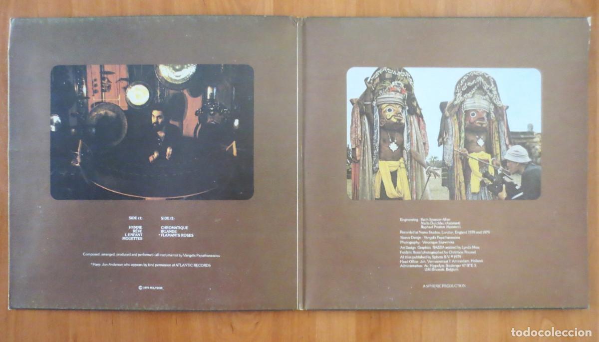 Discos de vinilo: DISCO VINILO: VANGELIS OPERA SAUVAGE - Foto 2