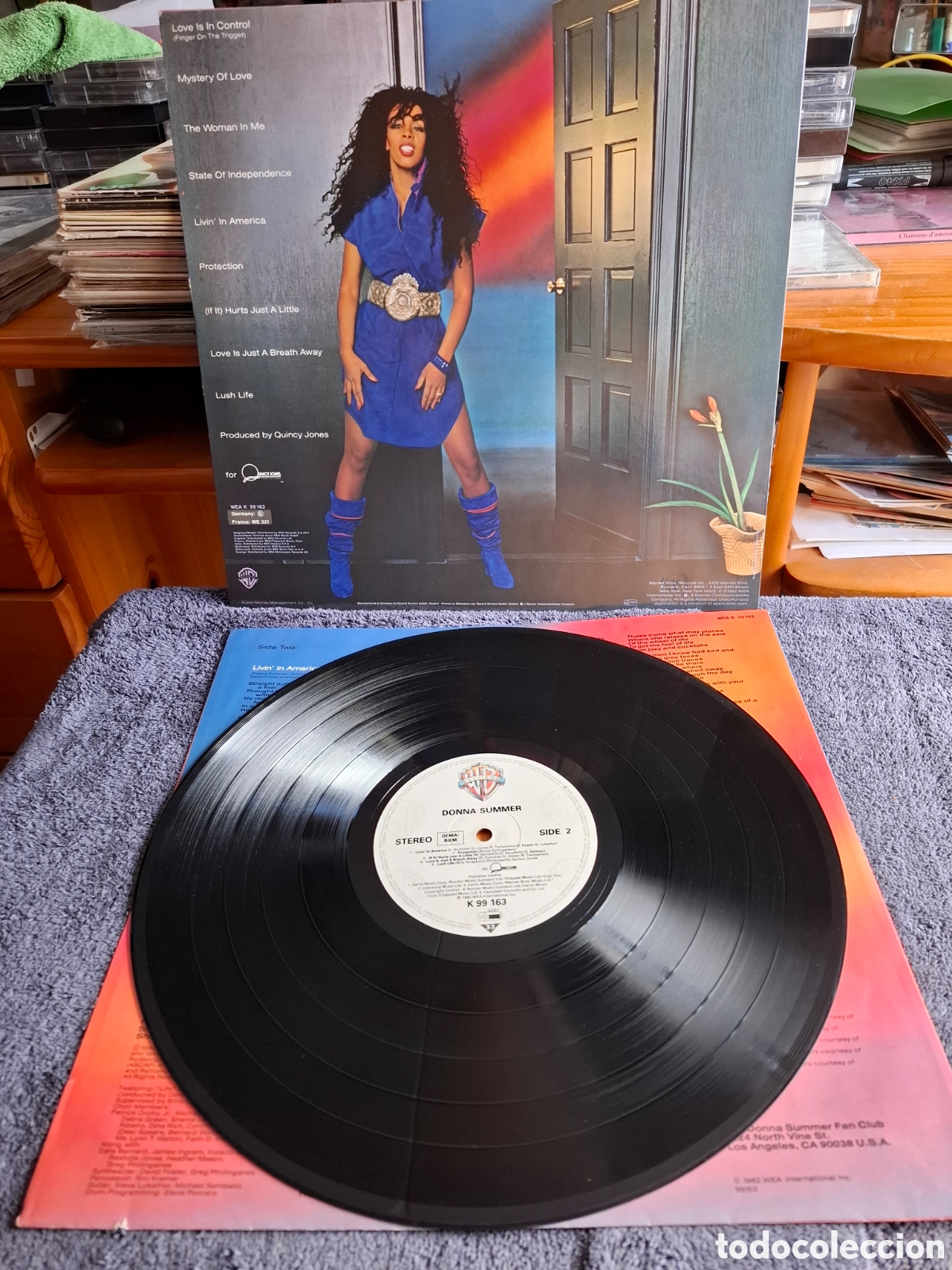 Discos de vinilo: Donna Summer - Donna Summer, Wea, 1982. - Foto 4