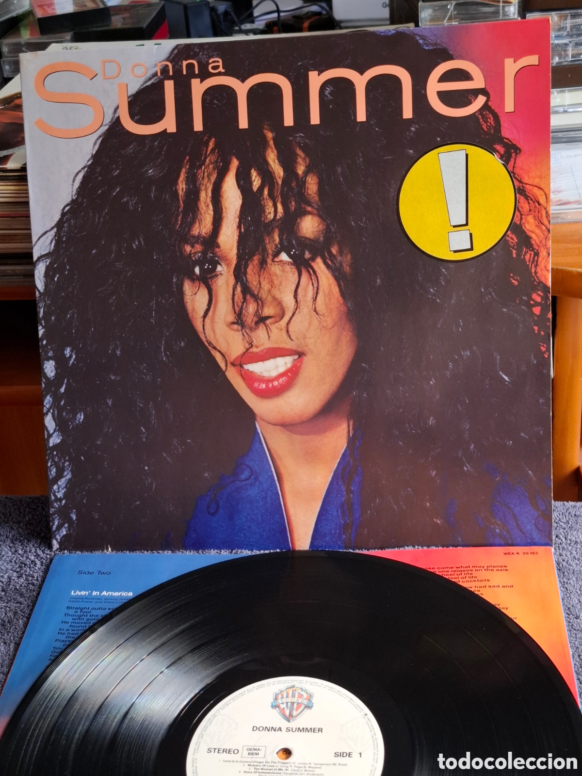 Discos de vinilo: Donna Summer - Donna Summer, Wea, 1982. - Foto 1