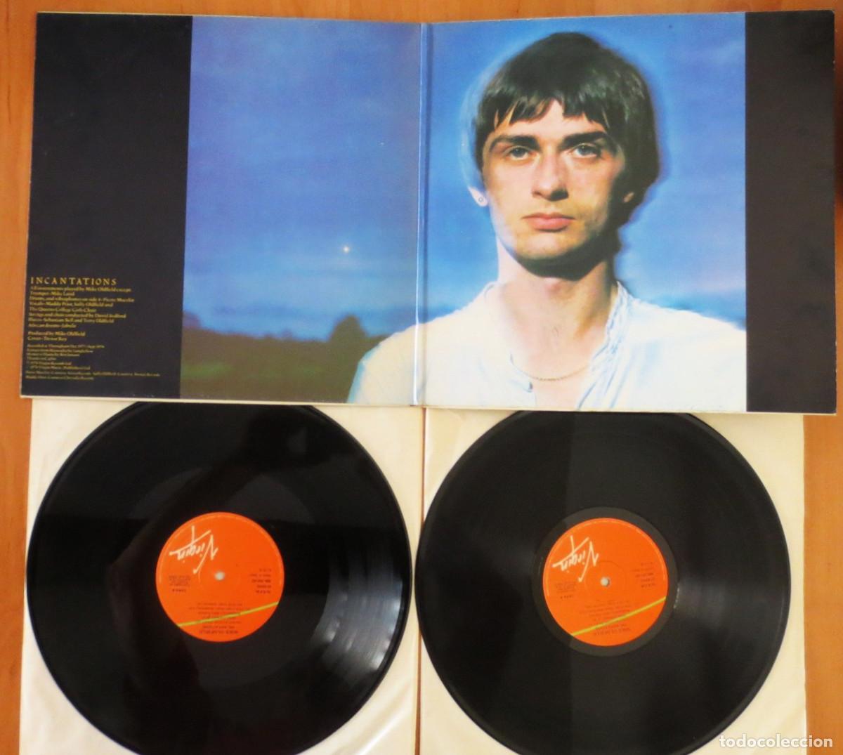 Discos de vinilo: DISCO VINILO: MIKE OLFIELD INCANTATIONS - Foto 3