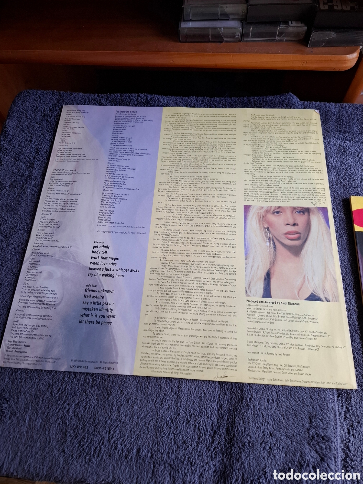 Discos de vinilo: Donna Summer - Mistaken Identity, Wea, 1991. - Foto 6