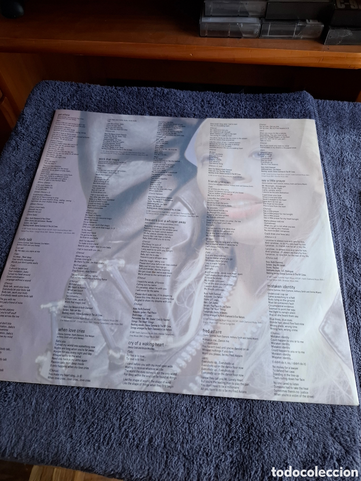 Discos de vinilo: Donna Summer - Mistaken Identity, Wea, 1991. - Foto 7