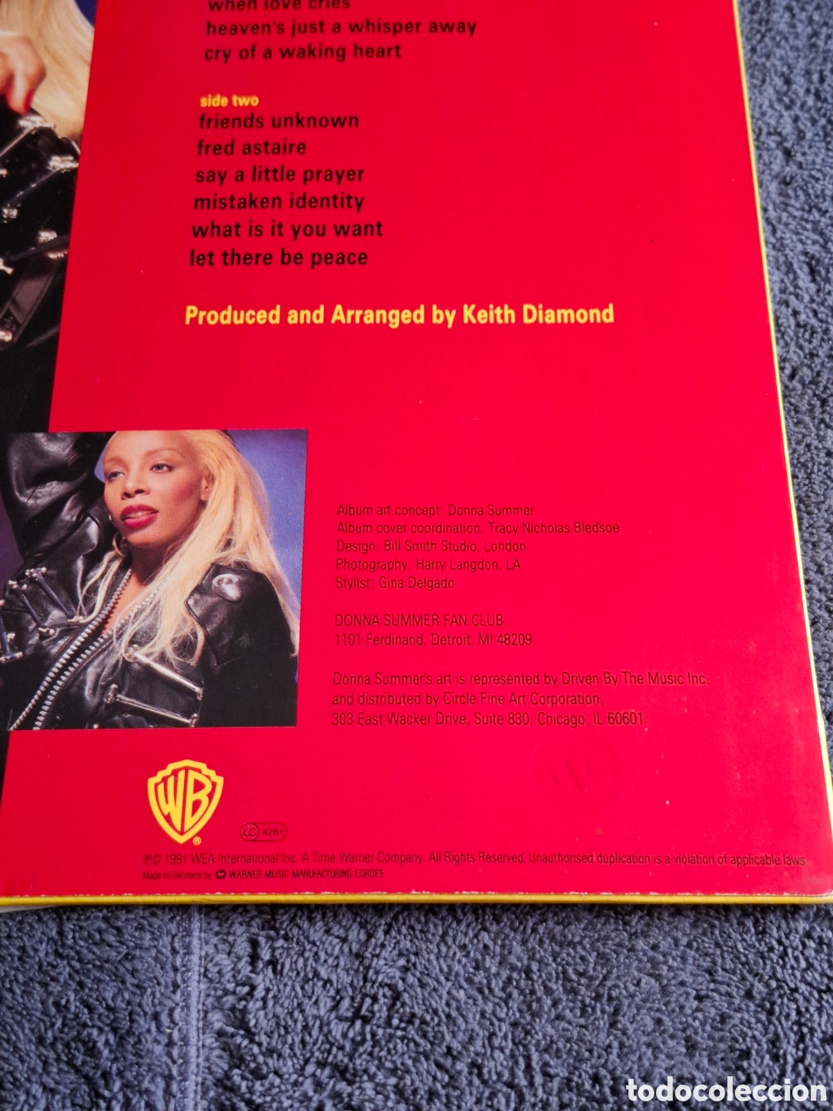 Discos de vinilo: Donna Summer - Mistaken Identity, Wea, 1991. - Foto 9