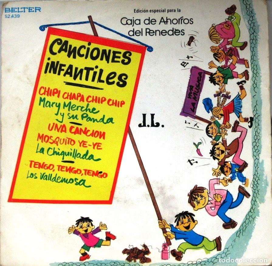 Discos de vinilo: CANCIONES INFANTILES - VARIOS GRUPOS - SINGLE - Foto 1