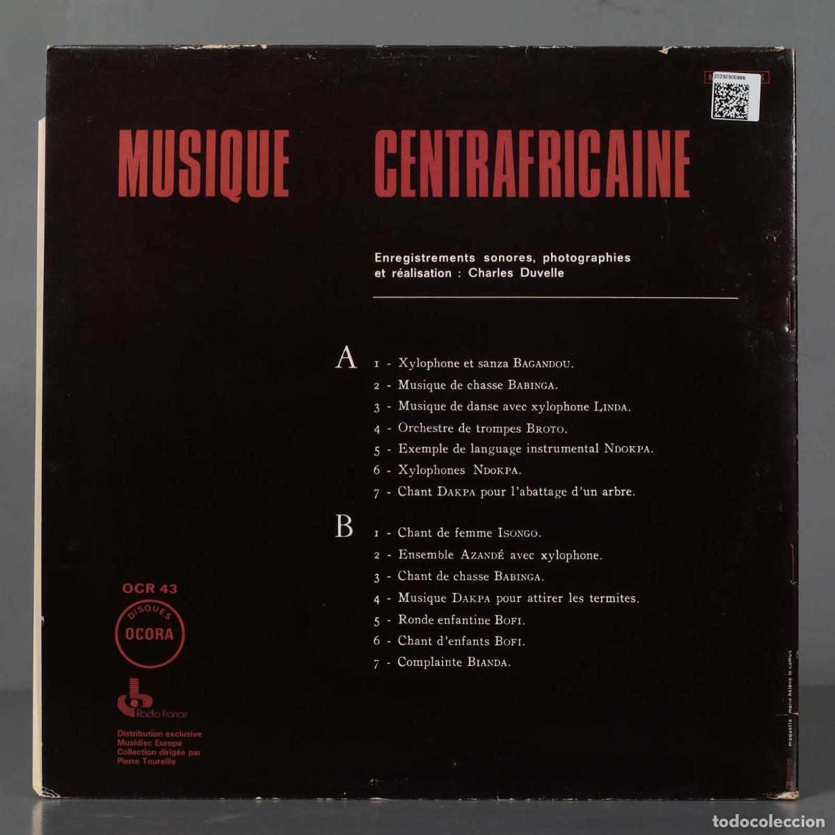 Discos de vinilo: LP. Various &ndash; Musique Centrafricaine - Foto 2