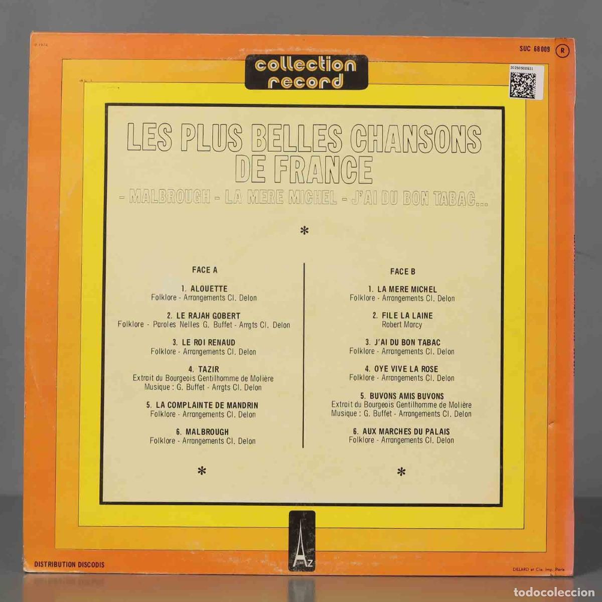 Discos de vinilo: LP. Le Quartet De Lyon &ndash; Les Plus Belles Chansons de France - Foto 2