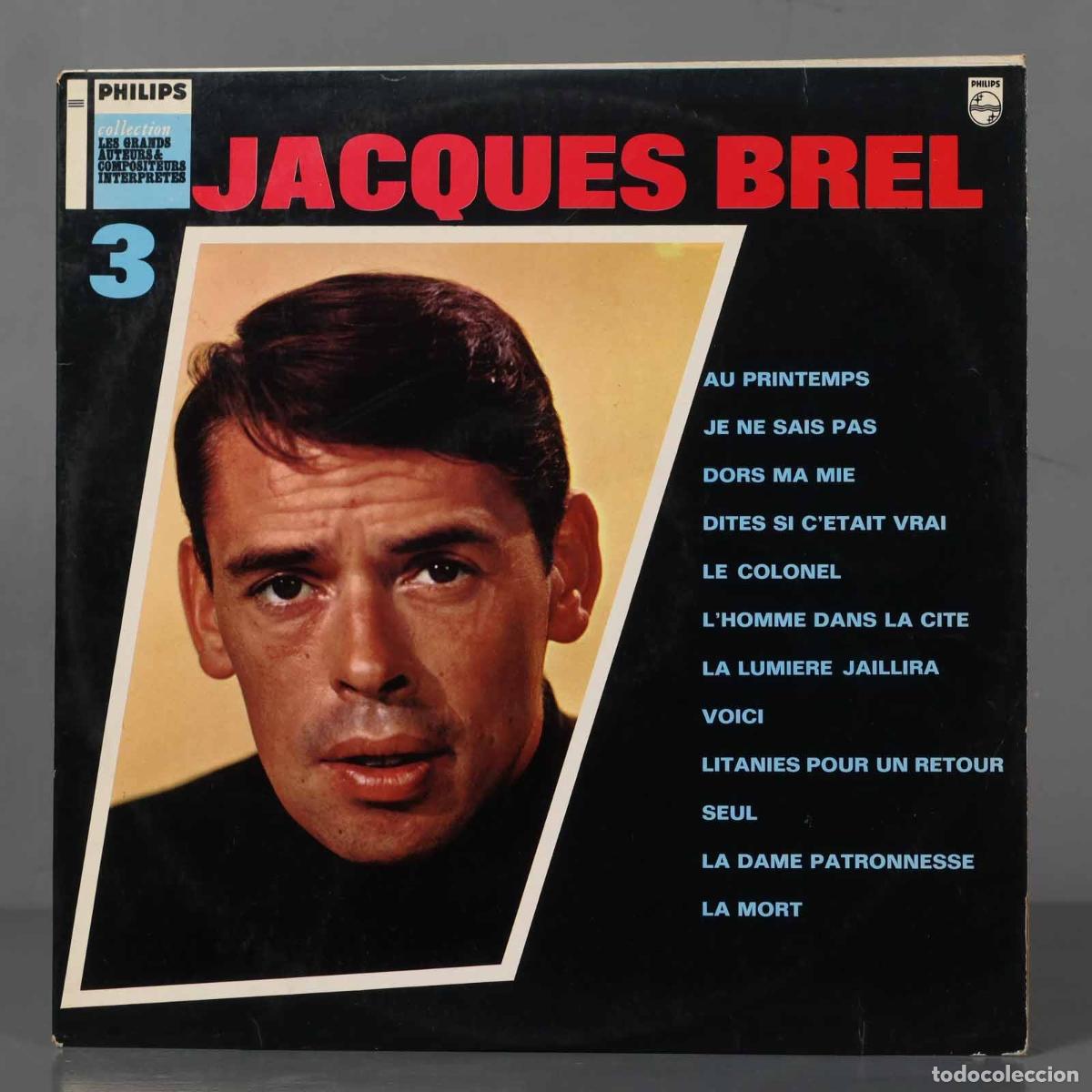 Discos de vinilo: LP. Jacques Brel &ndash; 3 - Foto 1