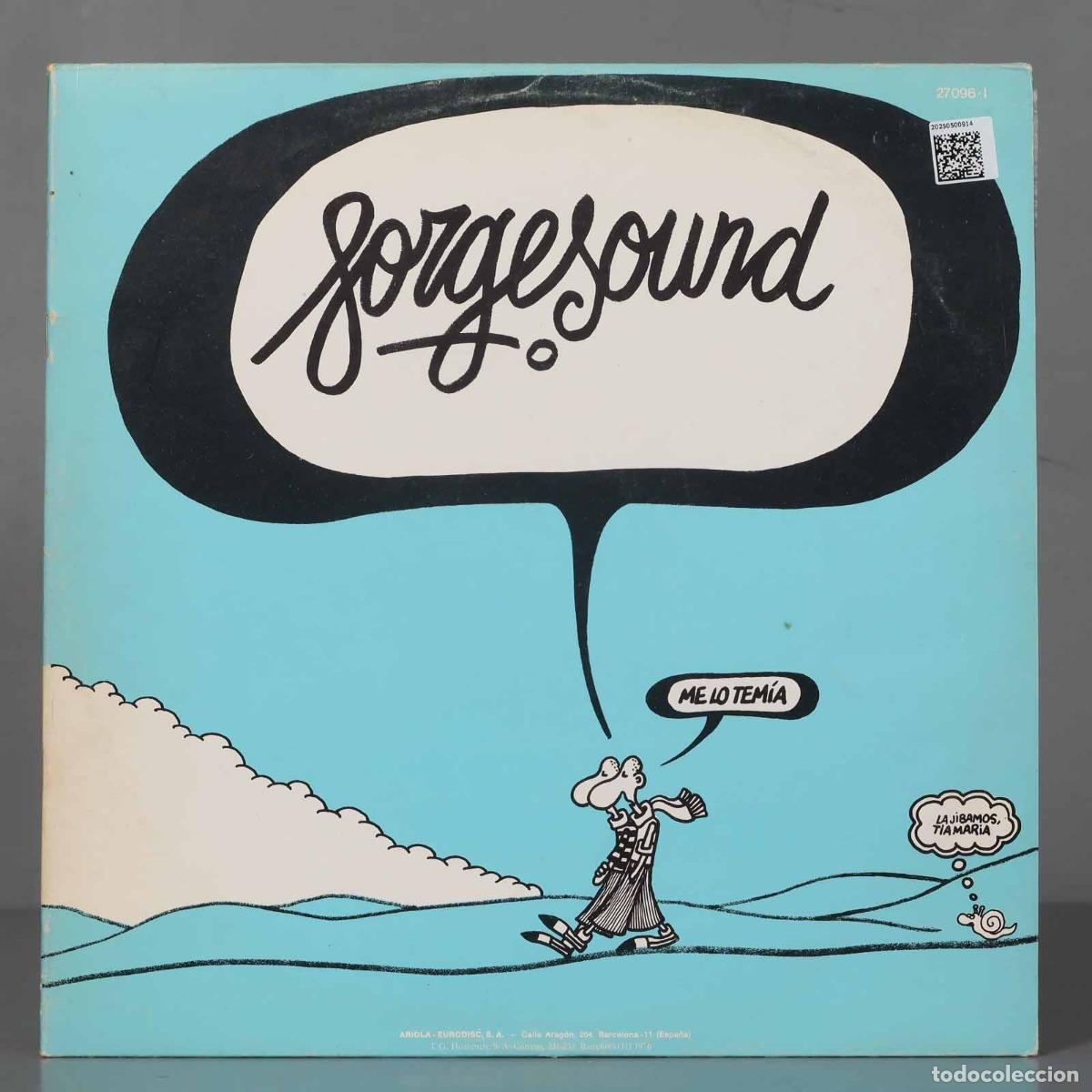 Discos de vinilo: LP. Luis Eduardo Aute / Jes&uacute;s Mun&aacute;rriz &ndash; Forgesound - Foto 2
