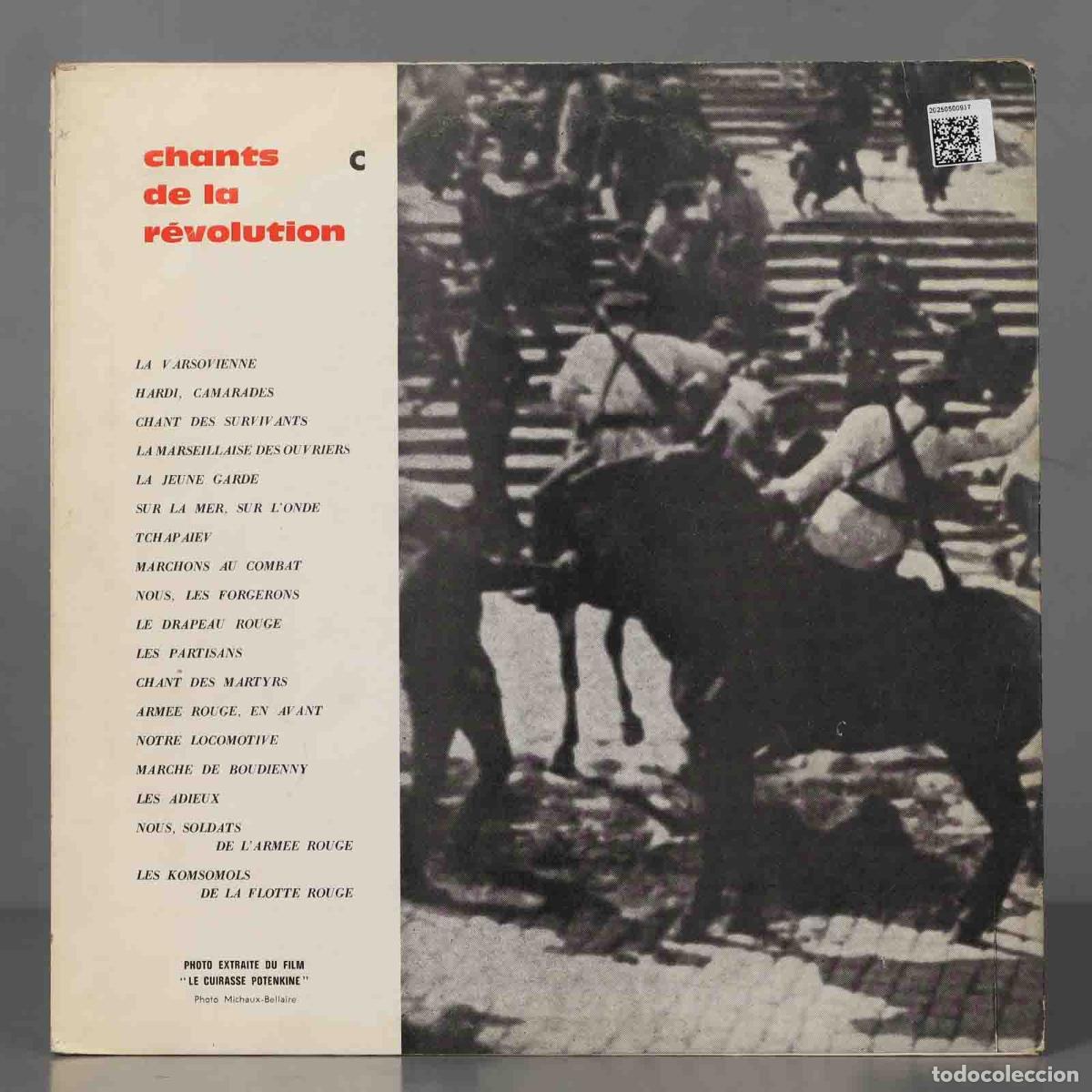Discos de vinilo: LP. Various &ndash; Chants De La R&eacute;volution - Foto 2