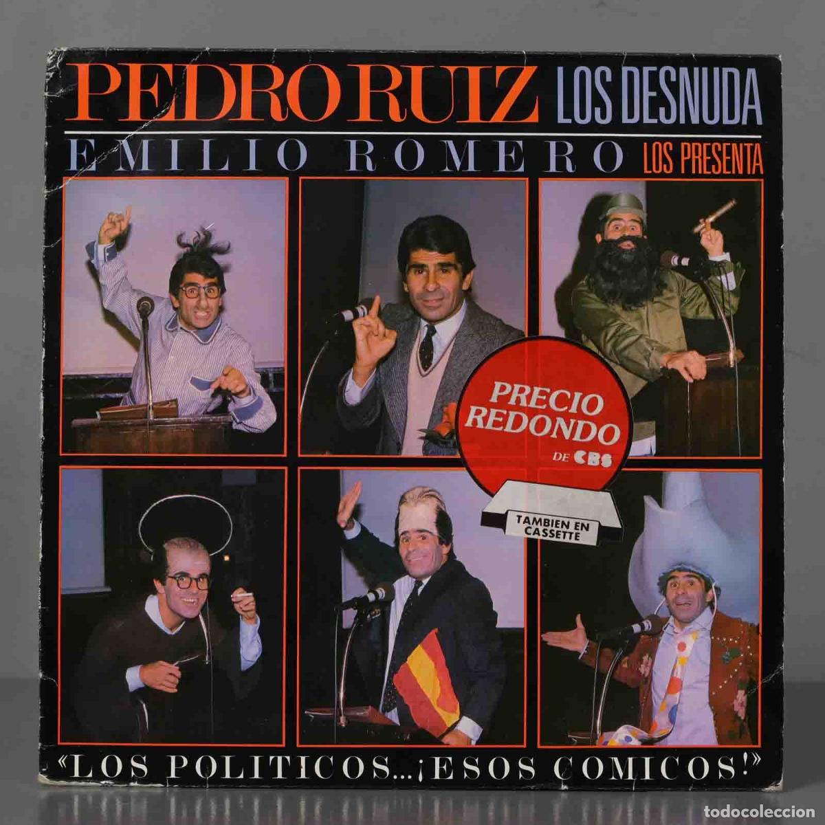 Discos de vinilo: LP. Pedro Ruiz, Emilio Romero &ndash; Los Politicos&hellip; &iexcl;Esos Comicos!