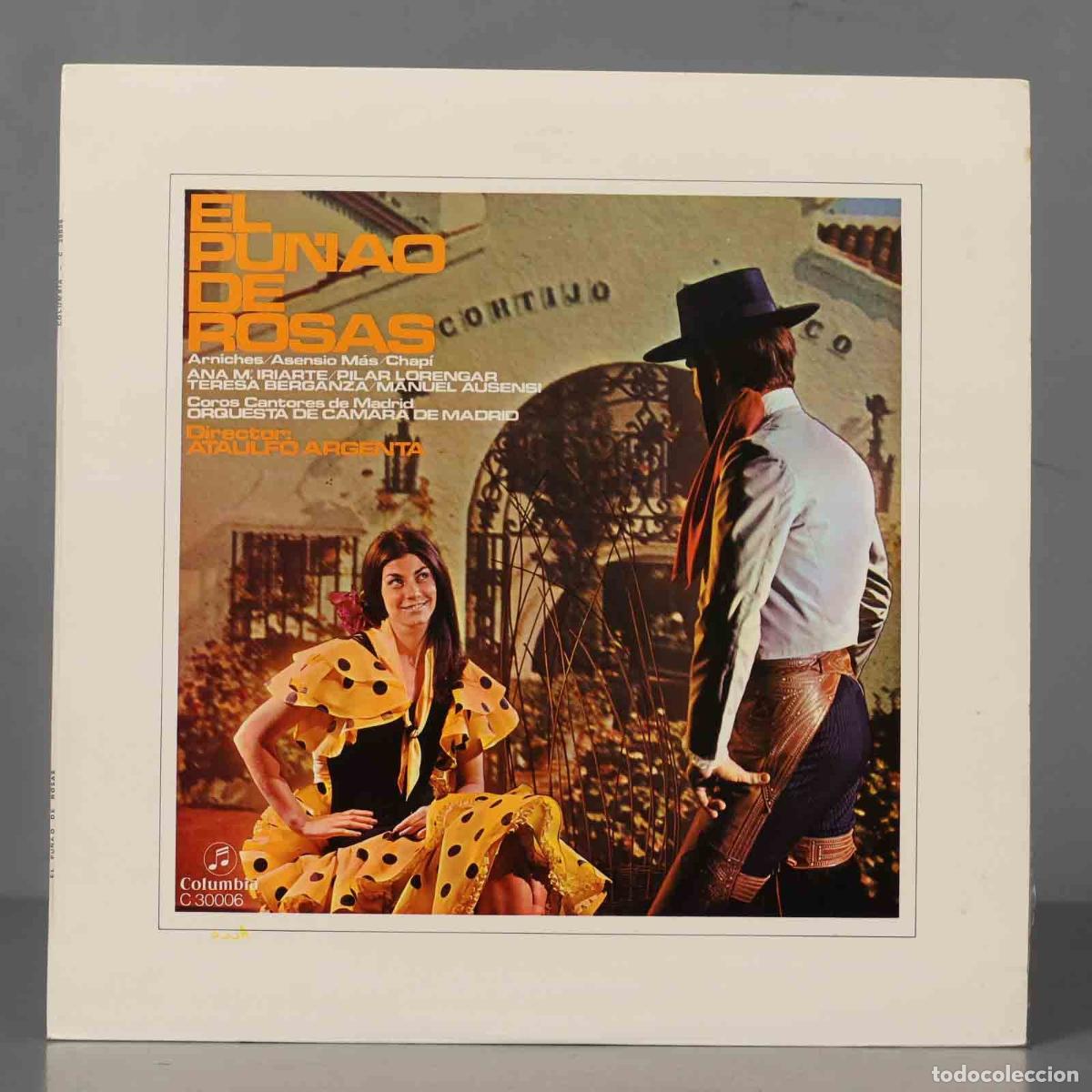 Discos de vinilo: LP. Argenta &ndash; El Pu&ntilde;ao De Rosas - Foto 1